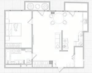 2-к квартира, вторичка, 66м2, 22/23 этаж