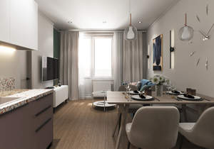 2-к квартира, вторичка, 42м2, 17/24 этаж