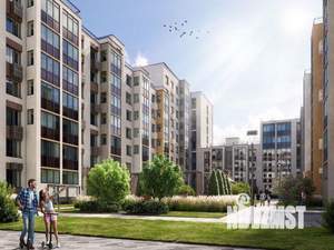 1-к квартира, строящийся дом, 43м2, 7/9 этаж