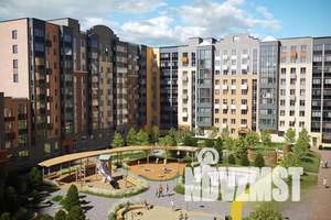 2-к квартира, строящийся дом, 70м2, 9/9 этаж