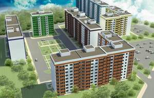 1-к квартира, вторичка, 40м2, 6/9 этаж