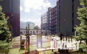 1-к квартира, строящийся дом, 32м2, 7/9 этаж