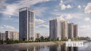 1-к квартира, строящийся дом, 33м2, 7/24 этаж