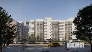 1-к квартира, строящийся дом, 33м2, 16/16 этаж