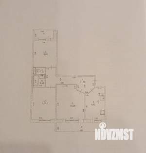 3-к квартира, вторичка, 72м2, 8/9 этаж