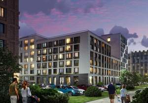 Студия квартира, строящийся дом, 28м2, 6/9 этаж