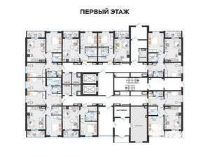 4-к квартира, вторичка, 74м2, 1/14 этаж