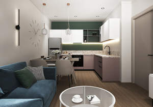 2-к квартира, вторичка, 38м2, 22/24 этаж