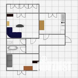 2-к квартира, вторичка, 53м2, 4/5 этаж
