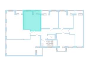 1-к квартира, вторичка, 39м2, 5/9 этаж