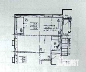 1-к квартира, вторичка, 50м2, 14/16 этаж