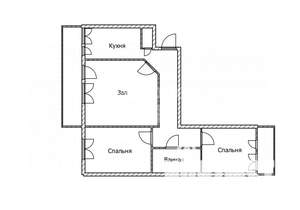 3-к квартира, вторичка, 64м2, 5/9 этаж