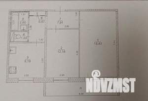 2-к квартира, вторичка, 56м2, 5/5 этаж