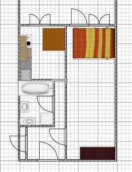 1-к квартира, вторичка, 35м2, 1/5 этаж