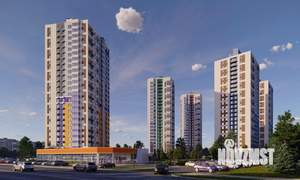 1-к квартира, строящийся дом, 37м2, 8/24 этаж