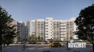 2-к квартира, строящийся дом, 51м2, 4/16 этаж