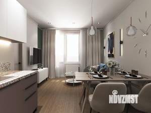 3-к квартира, вторичка, 55м2, 21/24 этаж