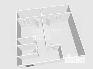 1-к квартира, вторичка, 39м2, 3/6 этаж