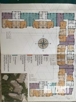 Студия квартира, вторичка, 41м2, 6/18 этаж