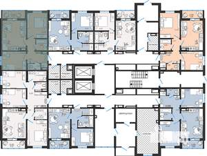 3-к квартира, вторичка, 56м2, 1/14 этаж