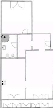 2-к квартира, вторичка, 77м2, 8/8 этаж