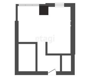 1-к квартира, вторичка, 36м2, 18/25 этаж