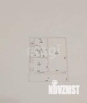 1-к квартира, вторичка, 39м2, 9/10 этаж