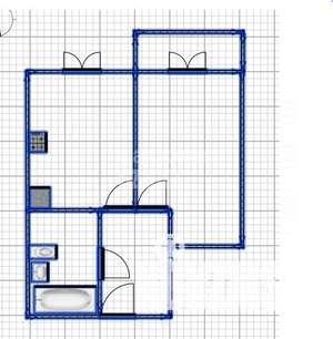 1-к квартира, вторичка, 34м2, 17/24 этаж