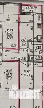 1-к квартира, вторичка, 38м2, 2/3 этаж
