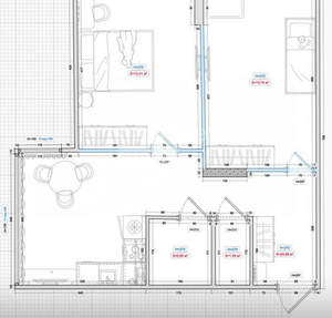 2-к квартира, вторичка, 52м2, 8/24 этаж