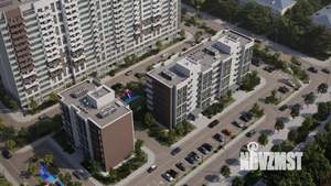 2-к квартира, строящийся дом, 51м2, 9/16 этаж