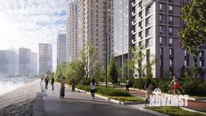 2-к квартира, строящийся дом, 57м2, 13/24 этаж