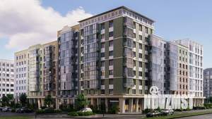 2-к квартира, строящийся дом, 65м2, 6/9 этаж