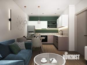 2-к квартира, вторичка, 38м2, 23/24 этаж