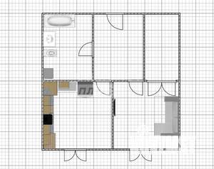 1-к квартира, вторичка, 36м2, 3/3 этаж