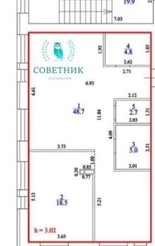 3-к квартира, вторичка, 80м2, 5/9 этаж