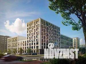 1-к квартира, строящийся дом, 35м2, 5/9 этаж