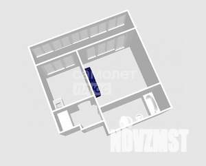 1-к квартира, вторичка, 32м2, 9/10 этаж
