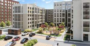 2-к квартира, строящийся дом, 64м2, 7/9 этаж