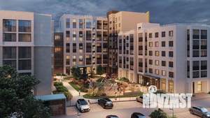 1-к квартира, строящийся дом, 44м2, 4/6 этаж