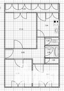 3-к квартира, вторичка, 60м2, 4/5 этаж