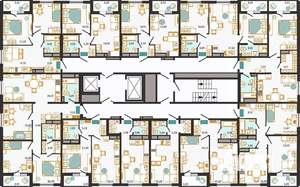 2-к квартира, вторичка, 52м2, 4/14 этаж