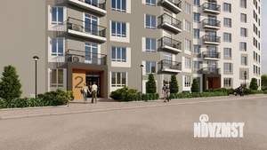 1-к квартира, строящийся дом, 42м2, 8/9 этаж