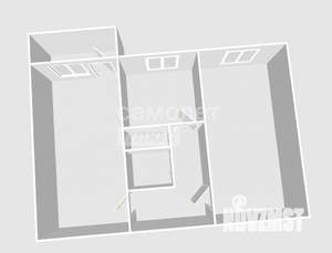 2-к квартира, вторичка, 44м2, 5/5 этаж