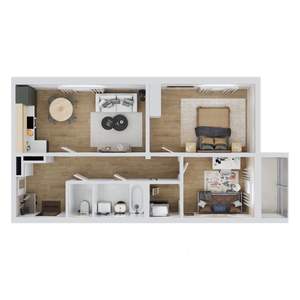 3-к квартира, вторичка, 62м2, 3/14 этаж