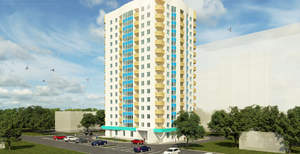 2-к квартира, сданный дом, 71м2, 10/16 этаж