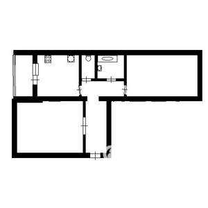 2-к квартира, вторичка, 49м2, 5/5 этаж