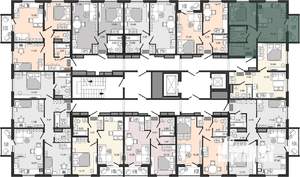 2-к квартира, вторичка, 36м2, 9/14 этаж