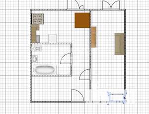 1-к квартира, вторичка, 35м2, 1/10 этаж
