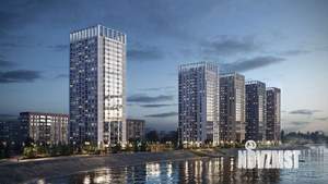 1-к квартира, строящийся дом, 21м2, 17/24 этаж